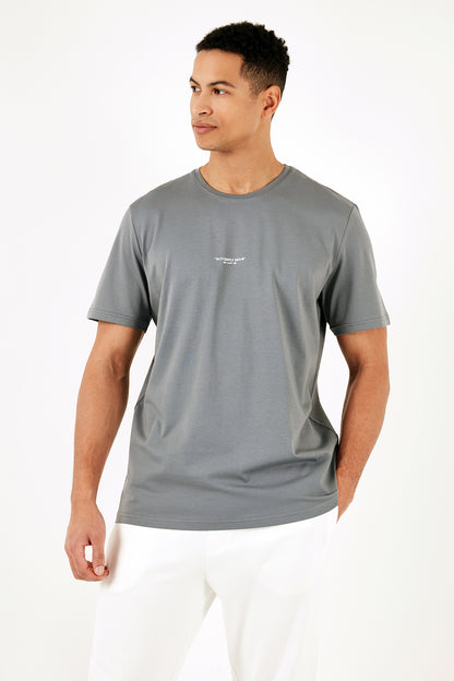 Buratti % 100 Pamuk Bisiklet Yaka Regular Fit Erkek T Shirt 5902757 AÇIK HAKİ