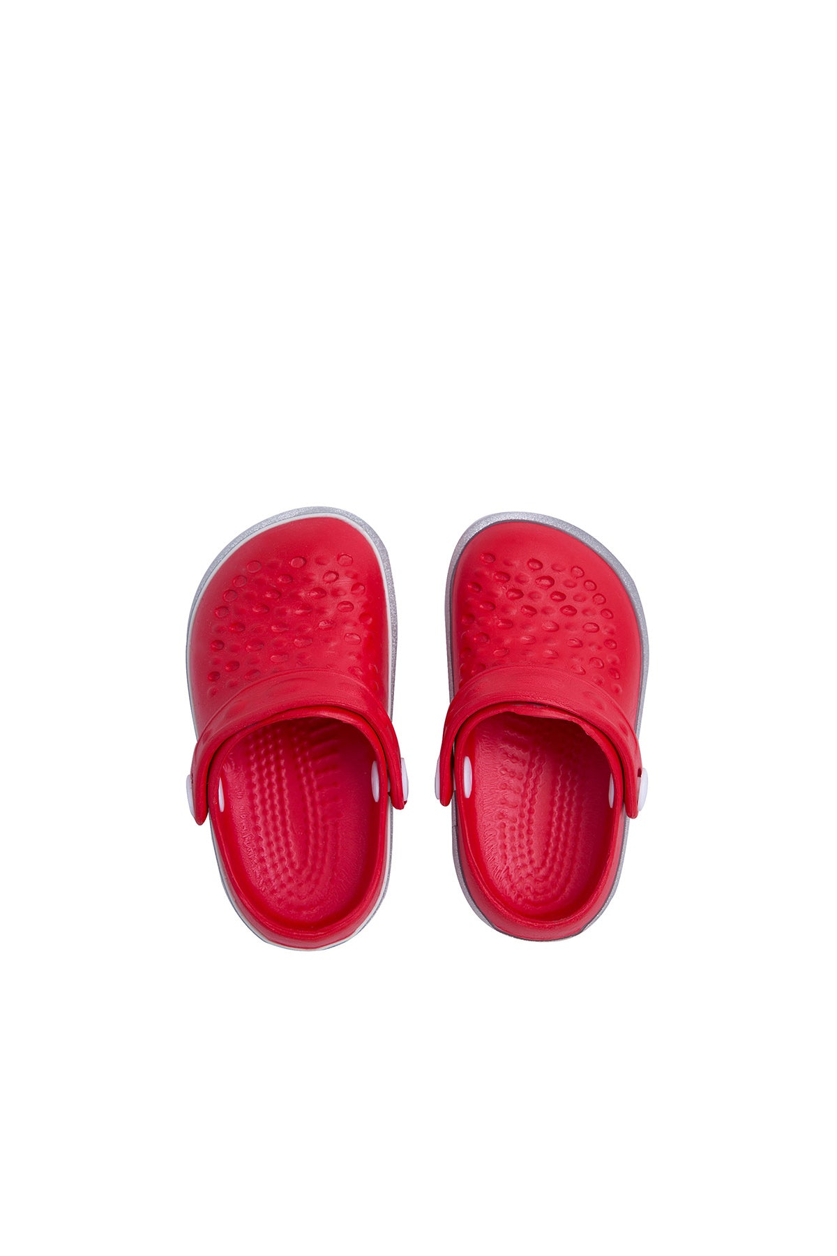 Akınalbella Çocuk Sandalet E060P107 Kırmızı-Yaldız-Gümüş