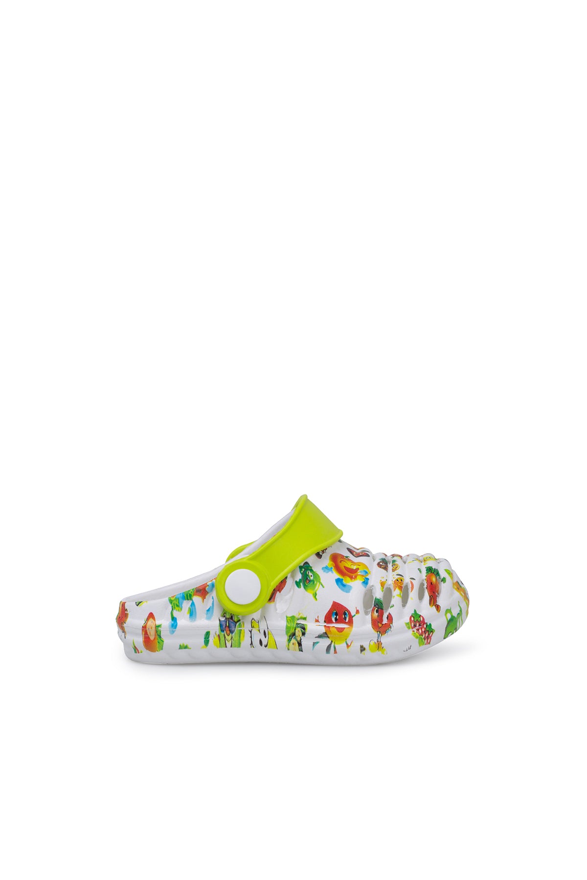 Akınalbella Çocuk Sandalet E206P003 Beyaz-Fıstık Yeşil