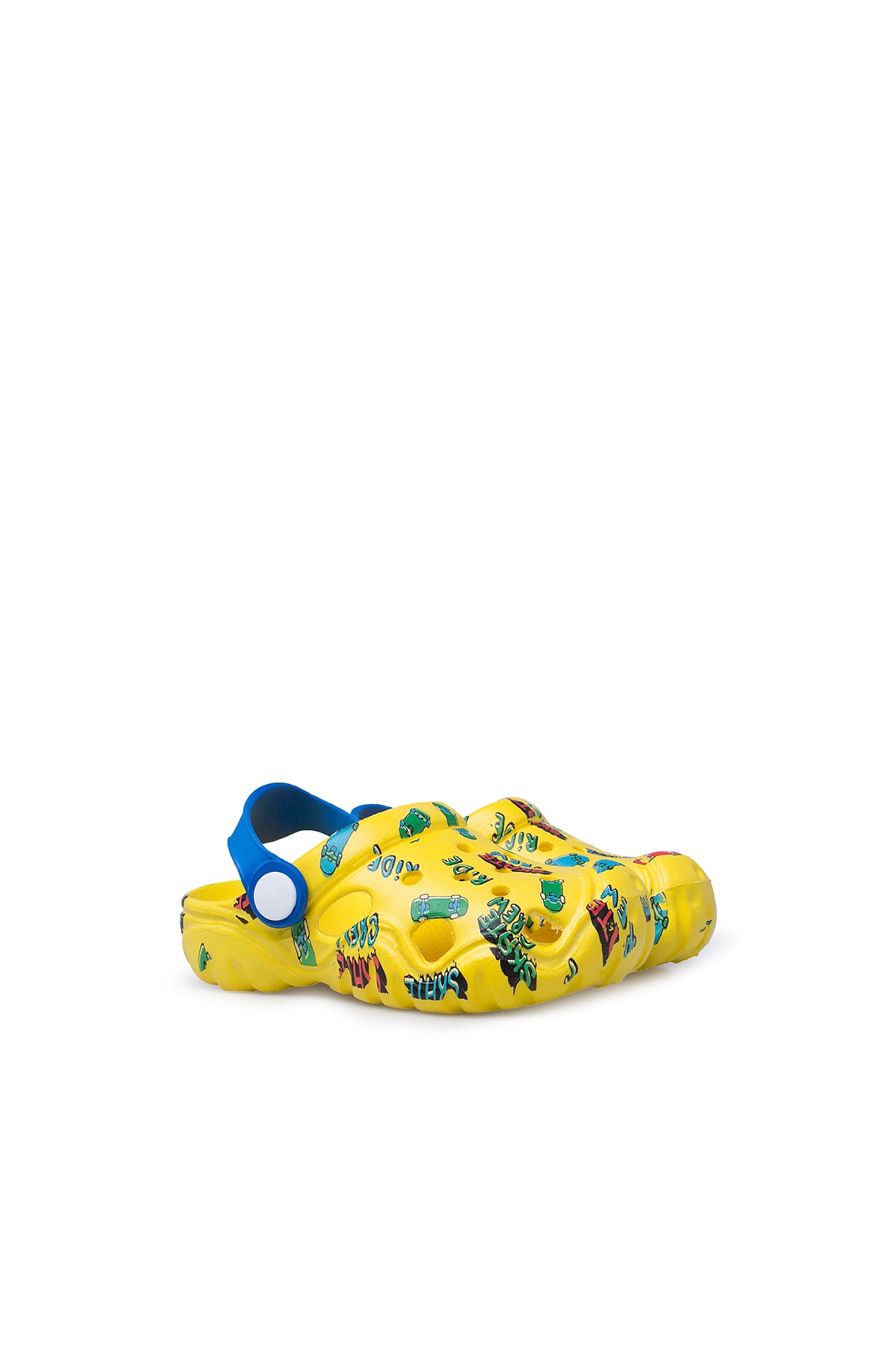 Akınalbella Çocuk Sandalet E400B005 Sarı-Mavi