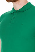 Jack & Jones Slim Fit Essentials Jjebasıc  T Shirt Erkek Polo 121365162 YEŞİL