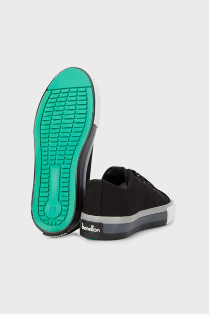 United Colors Of Benetton Sneaker Unisex Çocuk Ayakkabı BN-30175 SİYAH