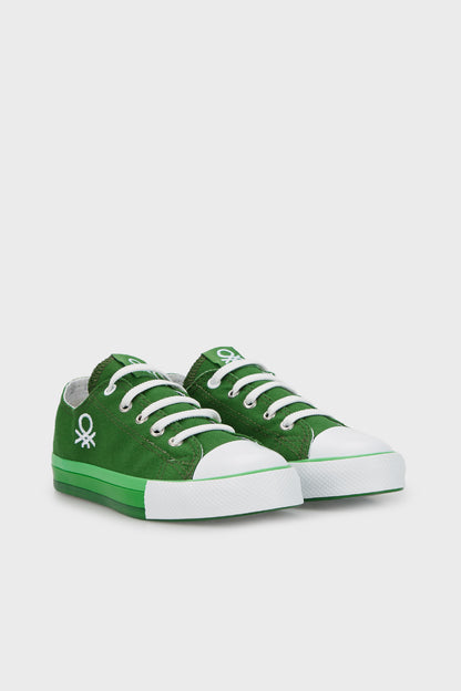 United Colors Of Benetton Sneaker Unisex Çocuk Ayakkabı BN-30175 YEŞİL