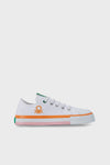 United Colors Of Benetton Sneaker Unisex Çocuk Ayakkabı BN-30175 BEYAZ-TURUNCU