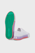 United Colors Of Benetton Sneaker Unisex Çocuk Ayakkabı BN-30175 Beyaz-Lila