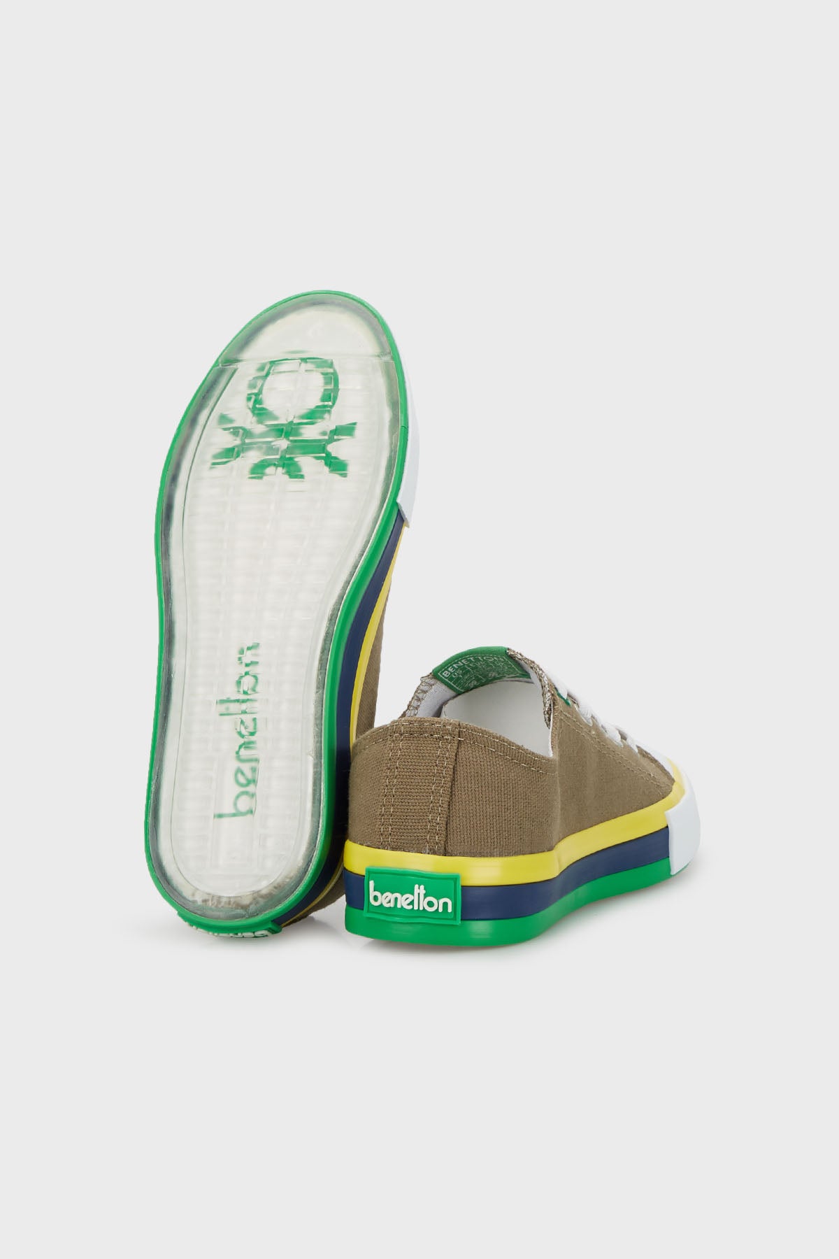 United Colors Of Benetton Sneaker Unisex Çocuk Ayakkabı BN-30175 HAKİ