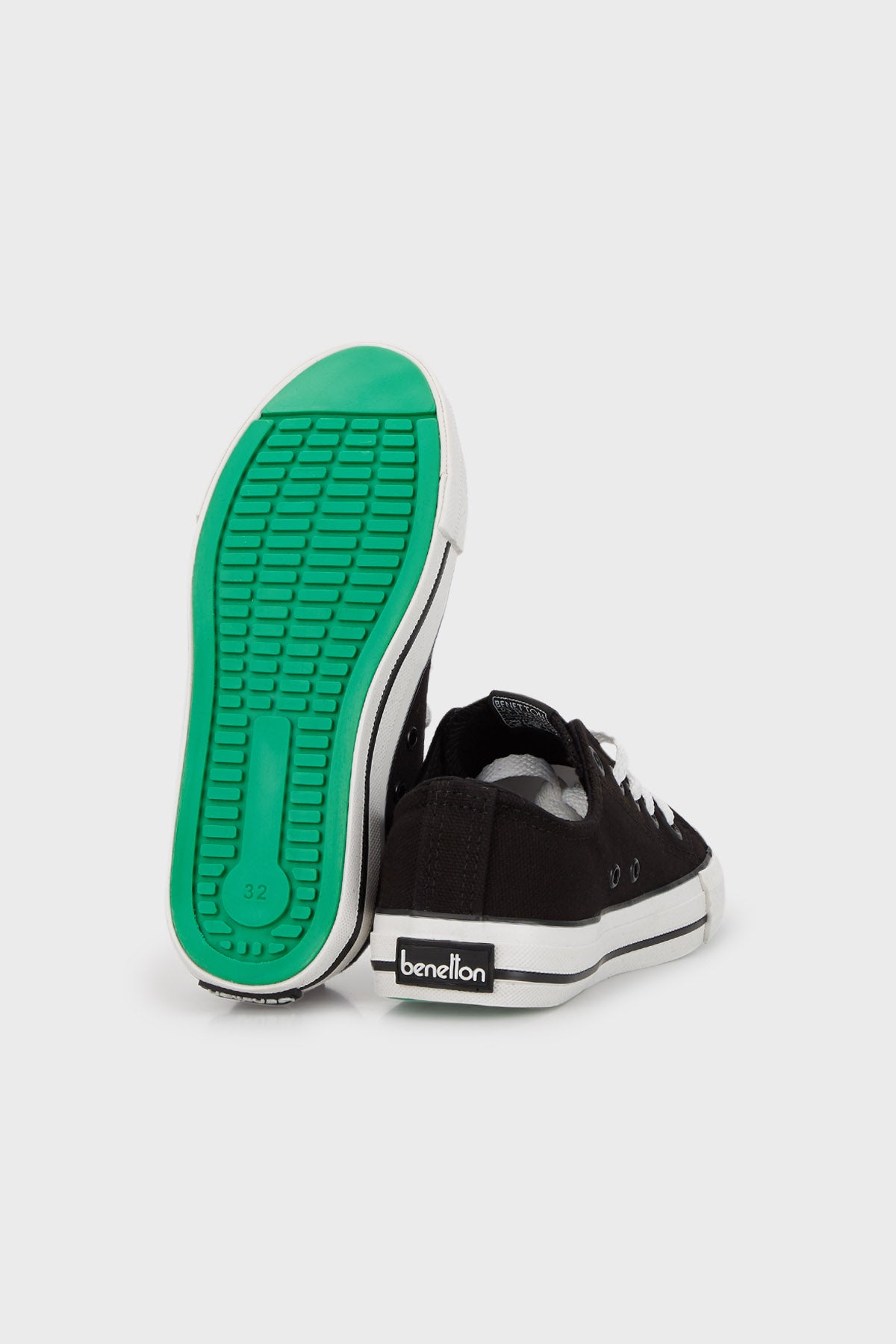 United Colors Of Benetton Sneaker Unisex Çocuk Ayakkabı BN30685 SİYAH