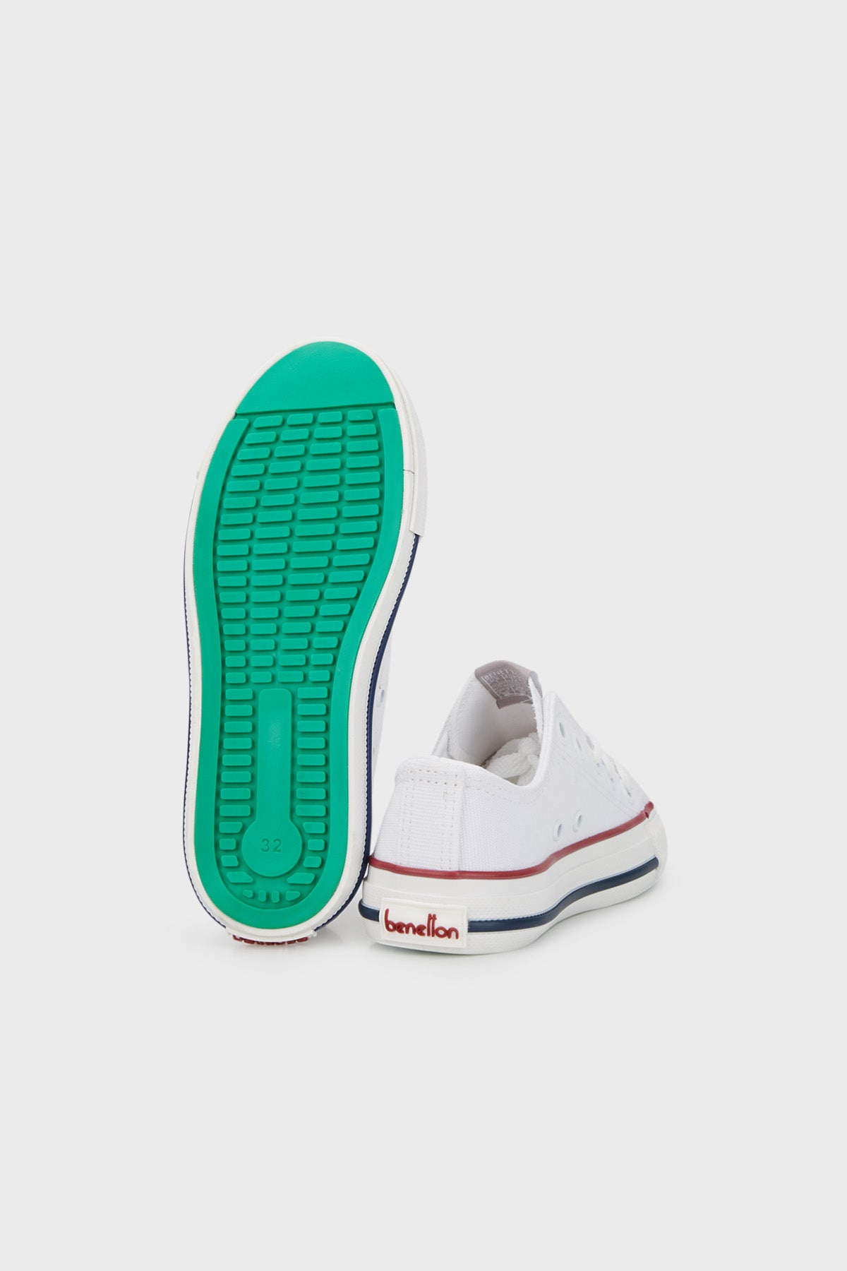 United Colors Of Benetton Sneaker Unisex Çocuk Ayakkabı BN30685 BEYAZ