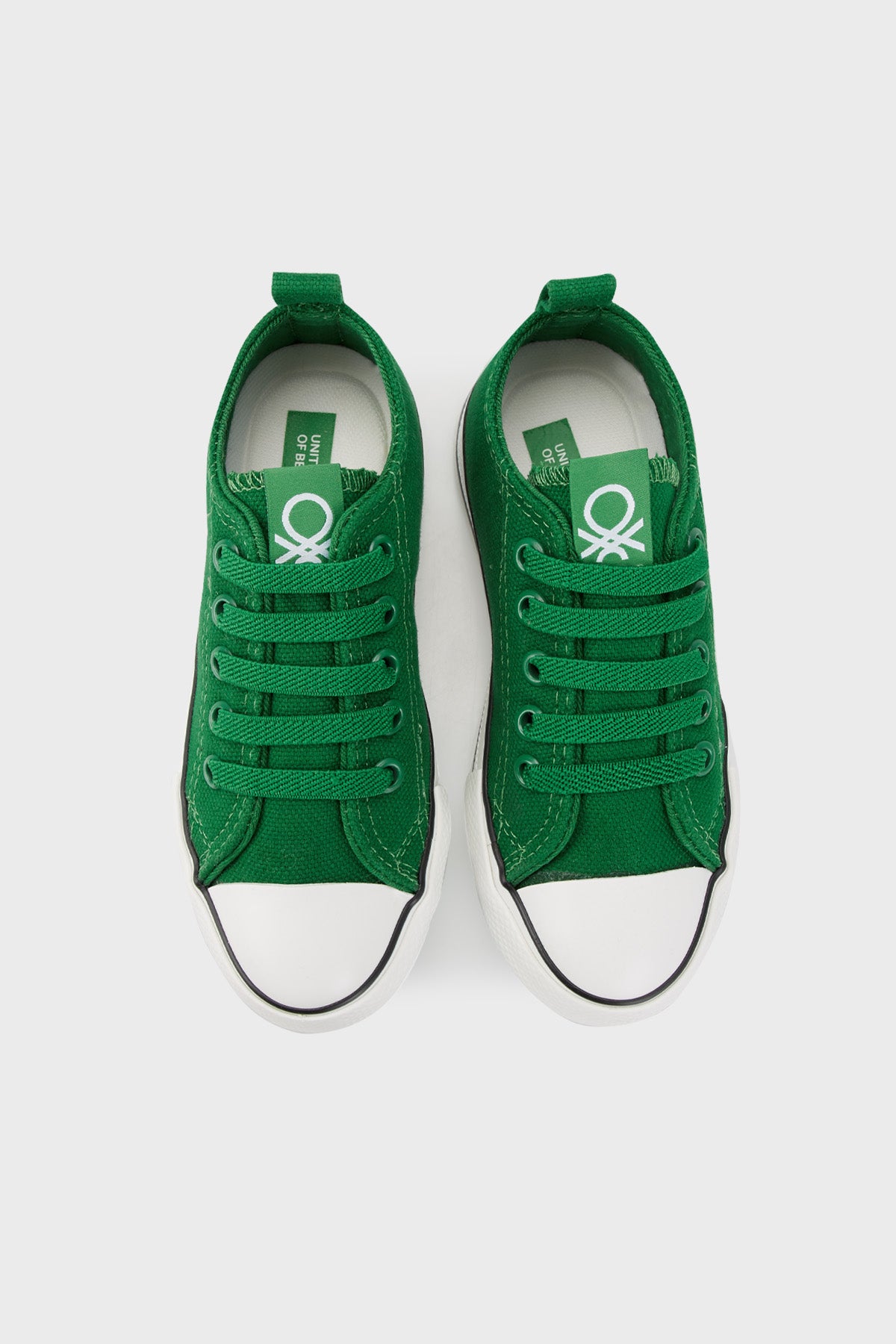United Colors Of Benetton Logolu Sneaker Unisex Çocuk Ayakkabı BN30771 YEŞİL