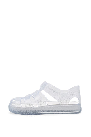 Igor Star Glitter Kaydırmaz Havuz ve Deniz Unisex Çocuk Sandalet S10265 BEYAZ