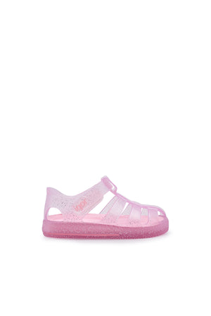 Igor Star Glitter Kaydırmaz Havuz ve Deniz Unisex Çocuk Sandalet S10265 PEMBE