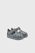 Igor Kaymayı Önleyen Flex Foam Cırtlı Unisex Çocuk Sandalet S10271 KOYU YEŞİL