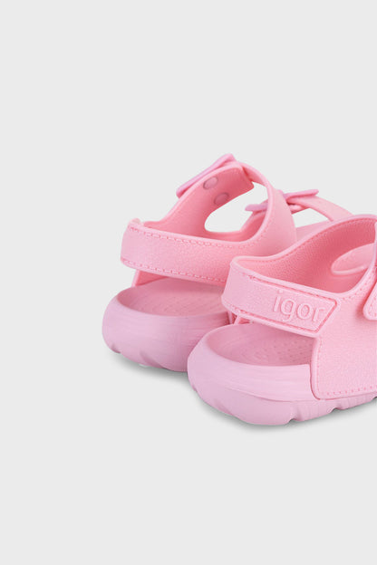 Igor Maui Mc Cırtlı Kaydırmaz Tabanlı Unisex Çocuk Sandalet S10298 PEMBE